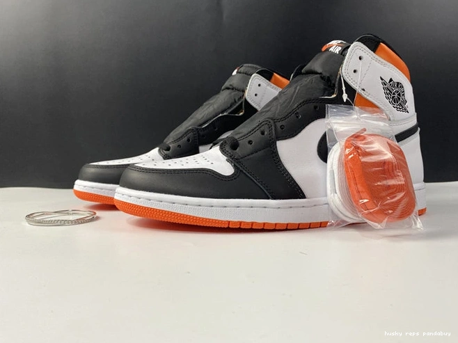Rep Husky Jordan1 Retro Orange 555088- Electro QuickDry 3737 1026